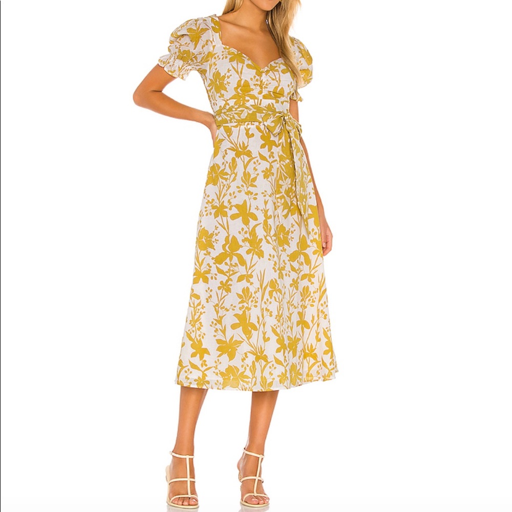 Cleobella Floral Midi Dress
